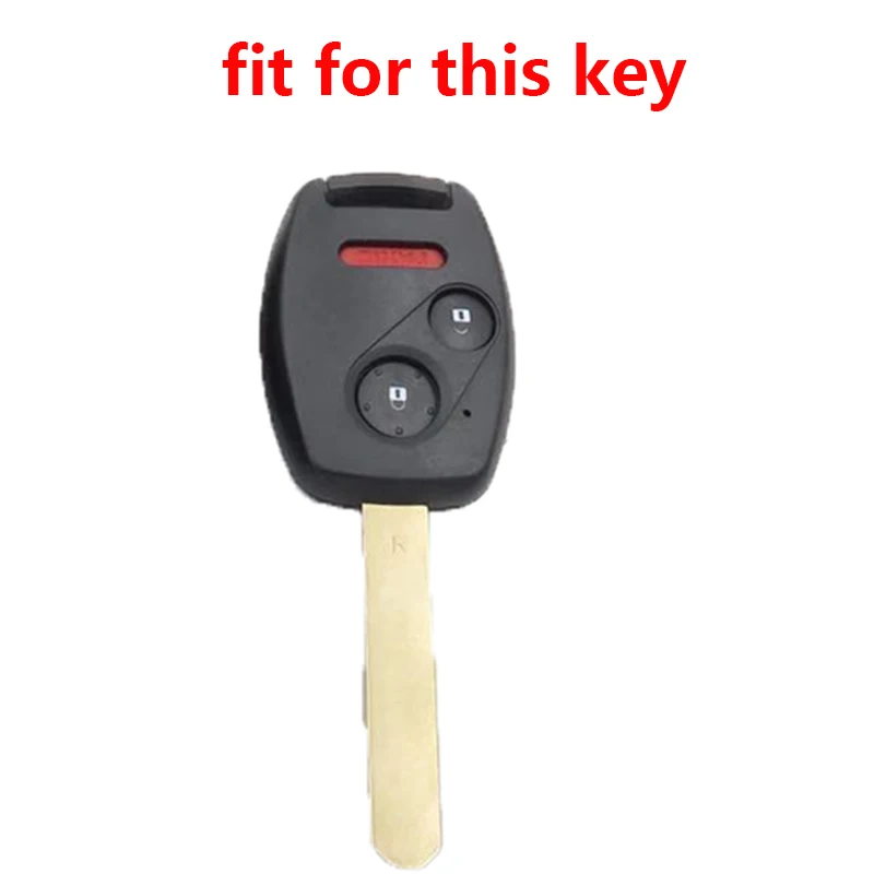 Силиконовый чехол для ключей с откидной крышкой для HONDA CRV Accord Civic Pilot Odyssey Fit Freed StepWGN, чехол для ключей Honda, чехол для сигнализации