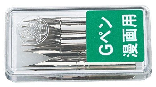 eula sleeps: Calligraphy Week: Zebra G Comic Pen Nib - Chrome