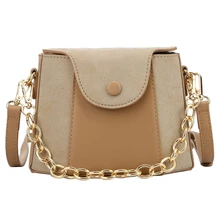 Элегантная женская цепочка прямоугольная сумка корзина сумка Новая высококачественная матовая кожаная женская дизайнерская сумка повседневная сумка через плечо