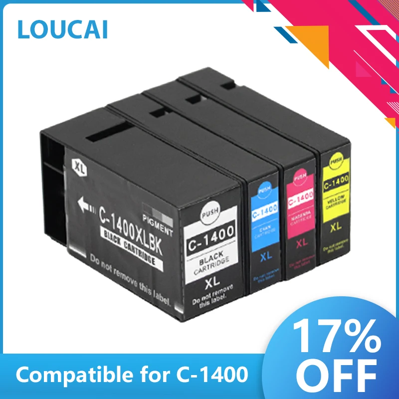 Compatible Ink Cartridges For Canon Pgi 1400 Maxify Mb2040 Mb2340 ...