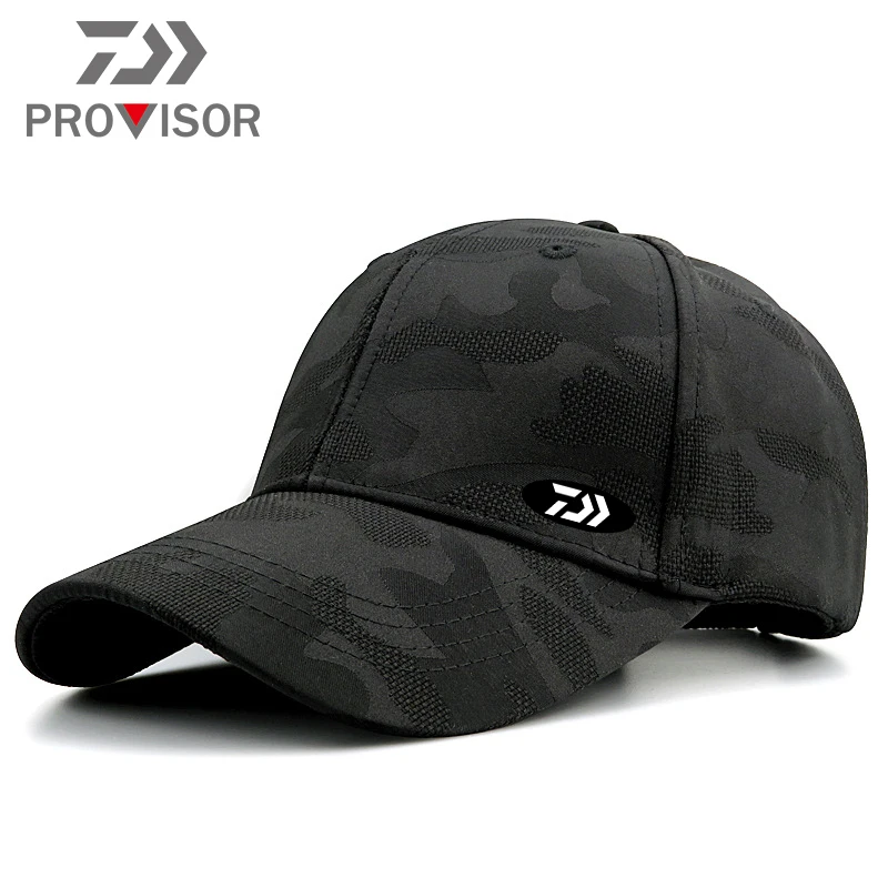 Masculino de Pesca ao ar Chapéu de Sol Respirável de Camuflagem para Esportes Chapéu Livre Secagem Rápida Montanhismo 2021 6 Bonés de pesca