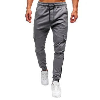 

Men's Loose fit Casual trousers Men's Beveled Stripe Pants Colorblock Pants Men's Trousers Jogger Casual Pants