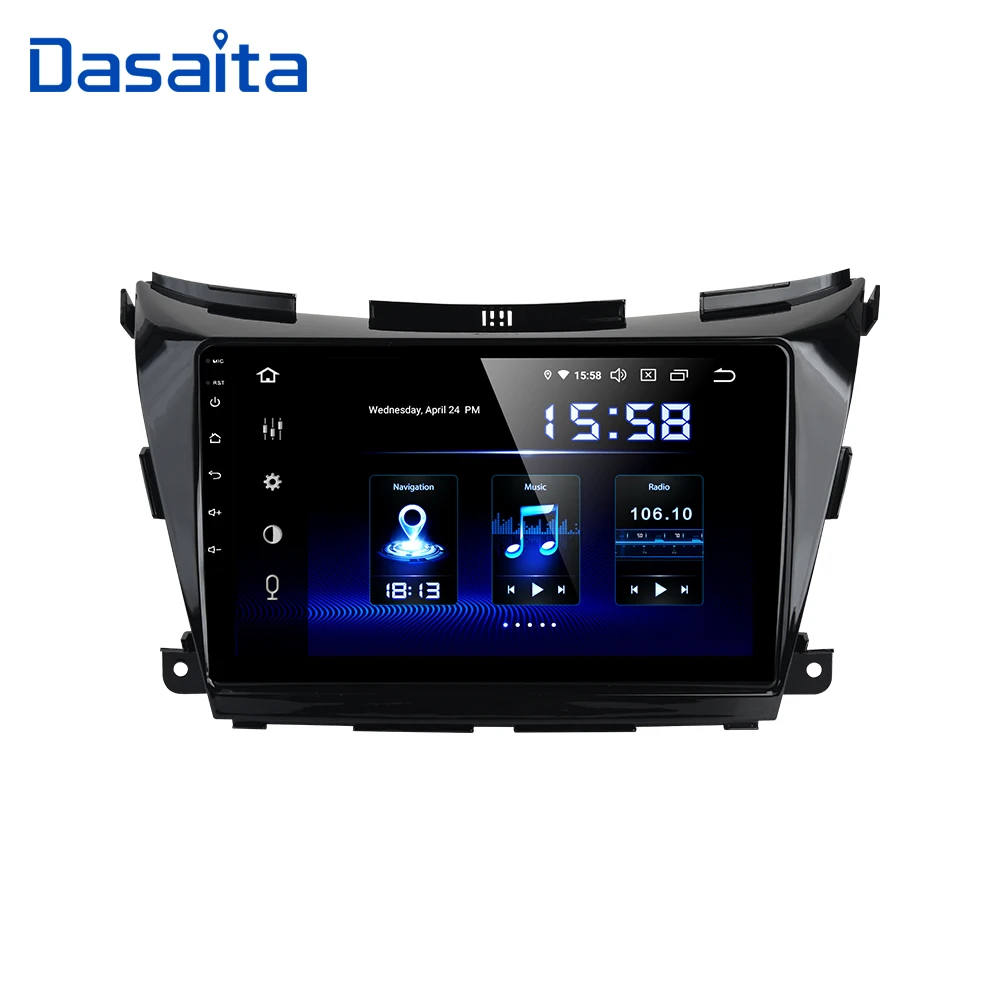 Dasaita 10.2\ Multimedia Car Android 9.0 Radio for Nissan Murano Z52 2015 2016 2017 Navigation HDMI Car Stereo 64GB ROM Dasaita 10.2\ Multimedia Car Android 9.0 Radio for Nissan Murano Z52 2015 2016 2017 Navigation HDMI Car Stereo 64GB ROM
