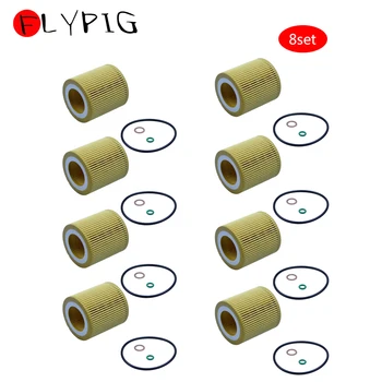 

8Pack For BMW Engine Oil Filter 11427566327 HU 816 X @15