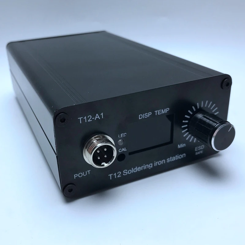 110V 220V Цифровой паяльник станция готовой контроллер для T12 ручка, ЕС вилка