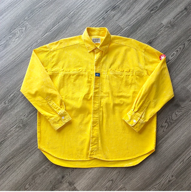 2021FW CAVEMPT C.E CORD DESIGN BIG SHIRT ZIP Jacket Men Women 1:1 