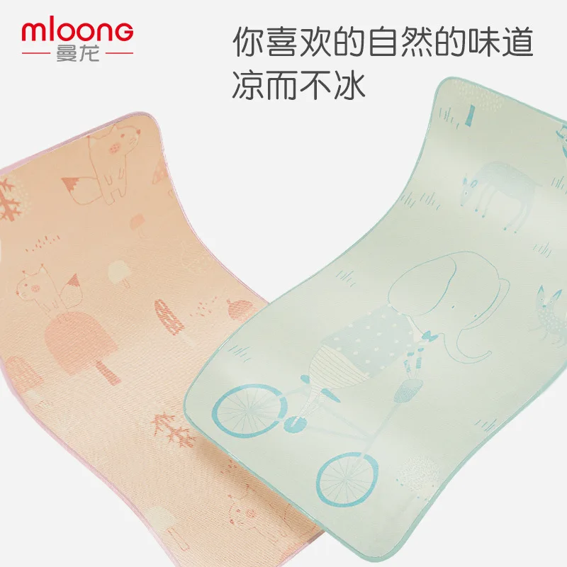 

Man Dragon Infant Summer Sleeping Mat Viscose Newborn Kindergarten Mat Baby Nap Only Breathable Children Bed Summer Sleeping Mat