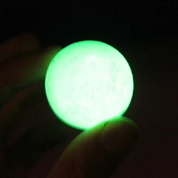 

50mm Green Glow in the dark Calcite Glow In Luminous Crystal Ball The Dark Stone Ball Sphere Healing