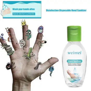 

50ML 1 Pack Instant Hands Sanitizer 1.7 Oz Each 99.9% Antibacterial Alcohol Based