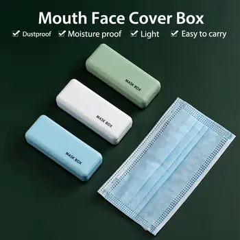 

Disposable Mask Storage Box PP Portable Waterproof Hygienic Mask Holder Organizer Environmentally Friendly