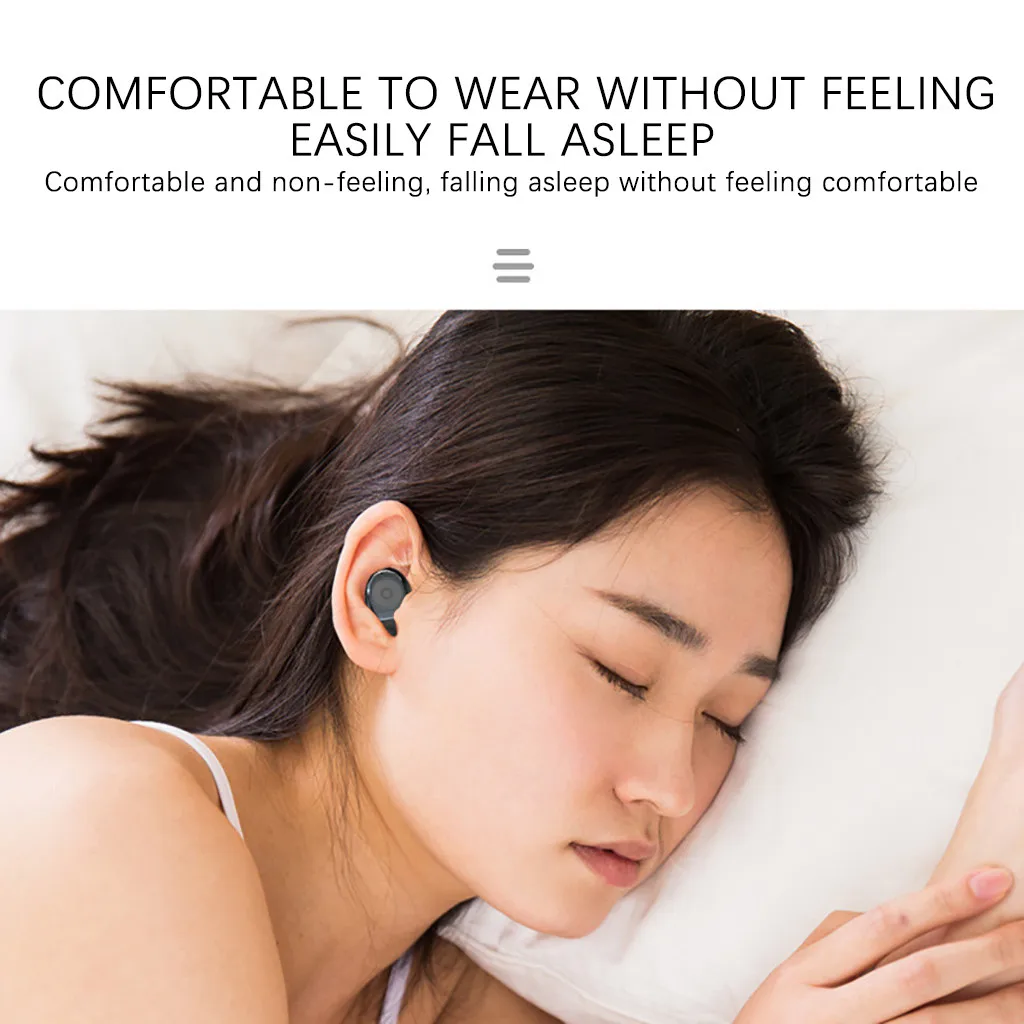 20% Bluetooth Наушники, мини Наушники, спортивные стерео Наушники-вкладыши, Bluetooth 5 с беспроводной зарядкой, Bluetooth Наушники