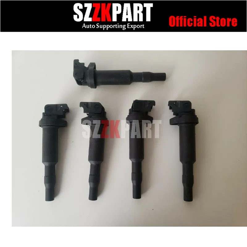 6PCS Ignition Coils For BMW E81 F22 F23 E46 E90 F33 X3 E83 OEM