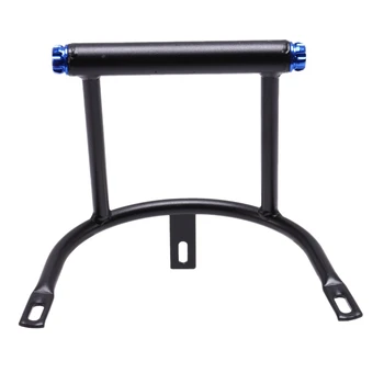 

Motorcycle Aluminum Navigation Plate Bracket Holder GPS Phone Stand Handle Frame for Yamaha Nmax 155 2017 2018 2019(Blue)