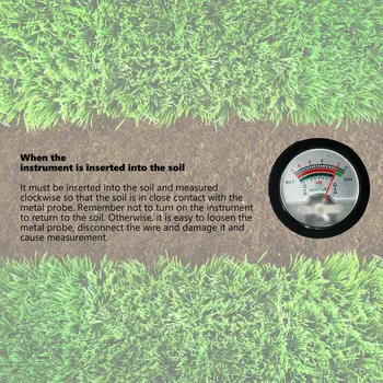 

High-Precision Soil Ph Test Instrument Acidity Meter Humidity Ph Meter Flower Soil Ec Soil Measuring Instrument Zd-05