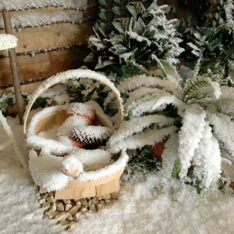 1 шт волшебный искусственный снег пушистый супер абсорбент Рождество Свадьба украшения