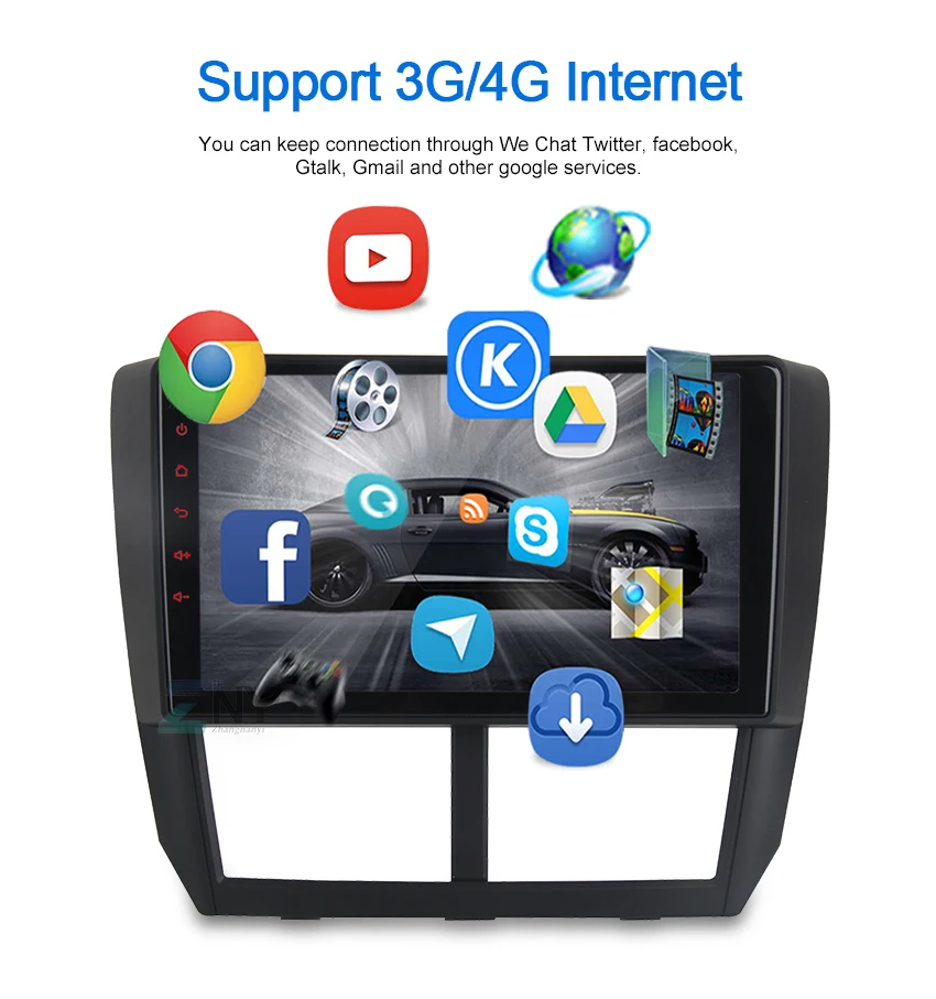 " ips 2.5D верхний дисплей Android 9,0 Carplay для Subaru Forester 2008 2009 2010 2011 2012 Стерео gps навигация DSP аудио видео