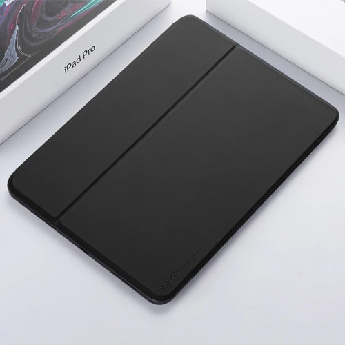 Для iPad Pro 12,9 чехол X-Level кожаный флип-чехол с умным сном и функцией подставки чехол для iPad Pro 12,9 чехол Funda - Цвет: black