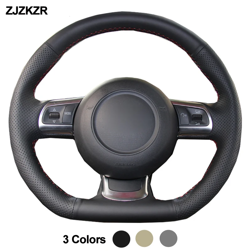 Coprivolante Auto Avvolgente Volant Per Audi Tt Tts (8J) 2006-2014 A3 Cabriolet S3 (8P) Sportback 2008-2012