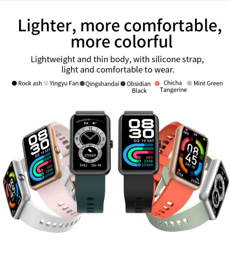 2021 NEW X28 Smart Watch IP68 Waterproof Fitness Tracker Smartwatch Men Women Sport Smart Band 6 Colour For IOS Android Huawei