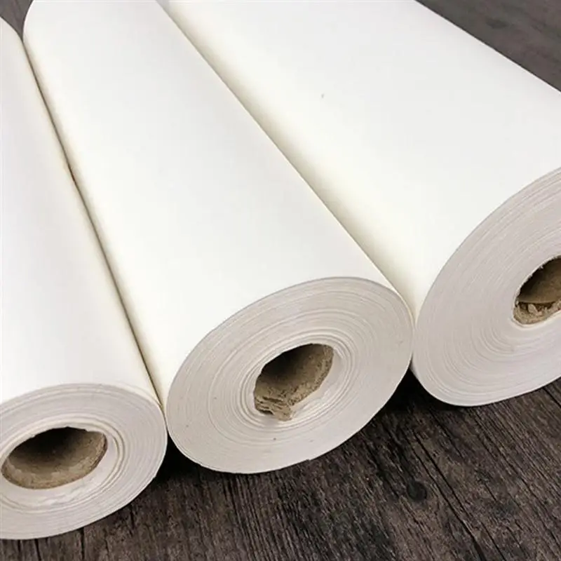 1 Roll Calligraphy Supplies of Calligraphy Paper DIY Painting Writing Blank Sumi Paper Sumi Paper Xuan Paper