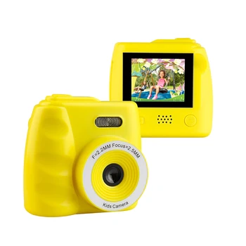 

Mini Kids Camera 1080P Video Camera 8MP 2.0 inch Screen Rechargeable Children Cartoon Digital Camera for Children Birthday Gift
