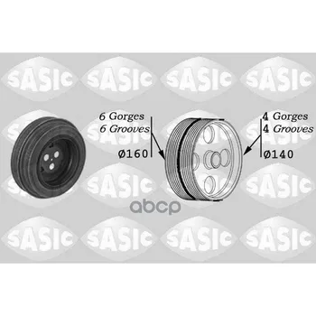 

Crankshaft pulley Citroen Jumper Peugeot Boxer III Sasic art. 2150028