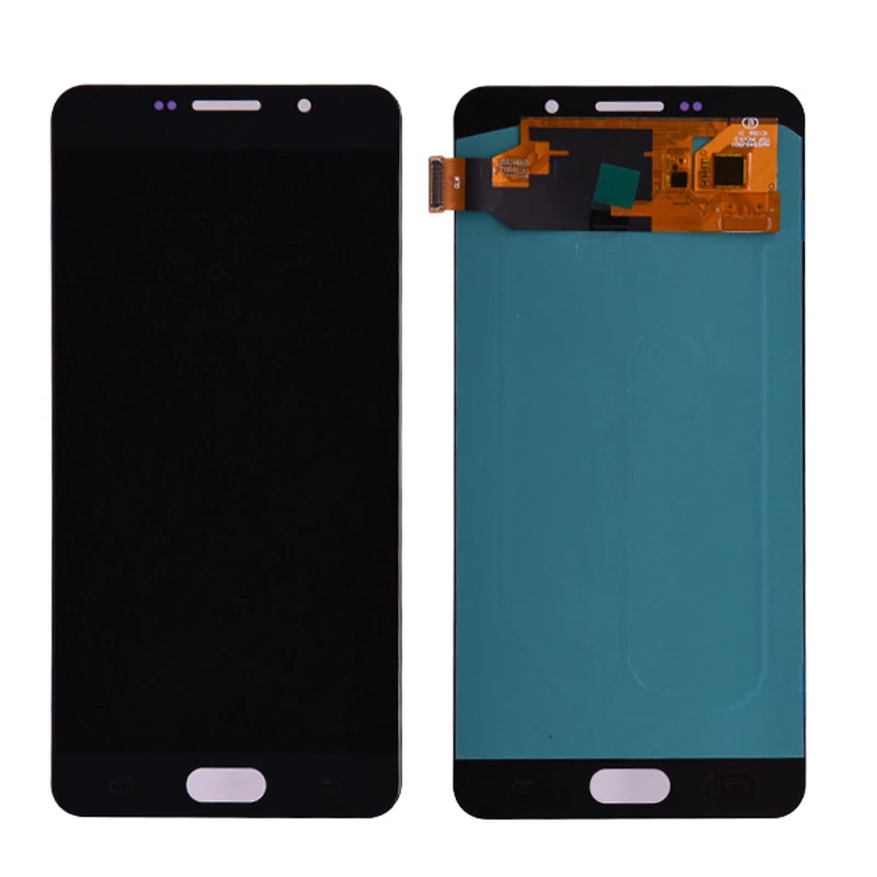 For Samsung Galaxy A7 2016 A710 A710F A710M AMOLED Phone LCD Display Touch Screen Digitizer Assembly 2