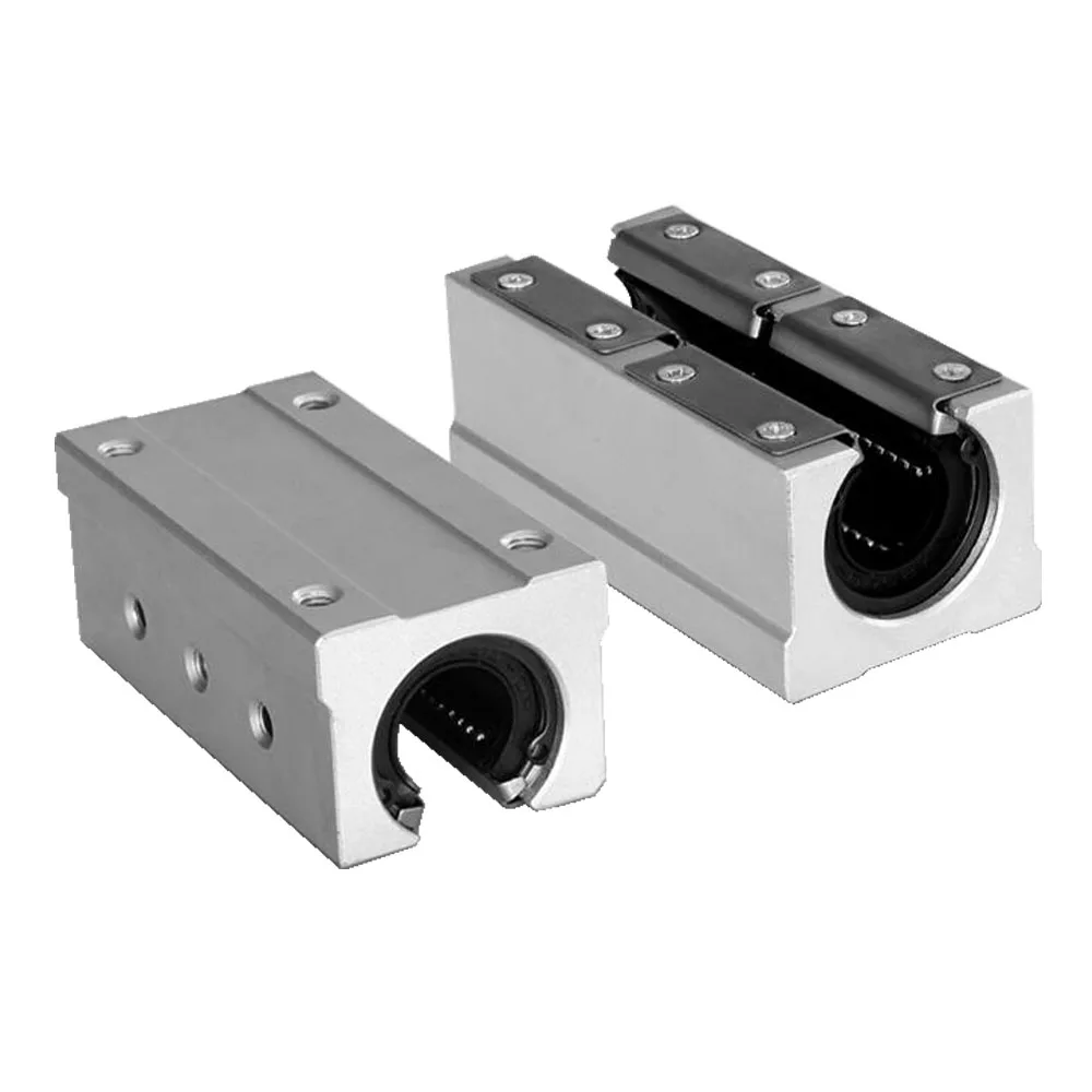 1 PCS SBR Extended Open Box Type Linear Bearing Unit Slider SBR10/12/16/20/25/30/35/40/50L-PP-UU