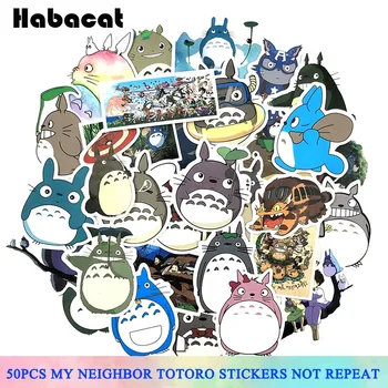 

50Pcs/Pack Totoro Stickers Japanese Anime Stickers For Motorcycle Luggage Laptop Bicycle Skateboard Pegatinas