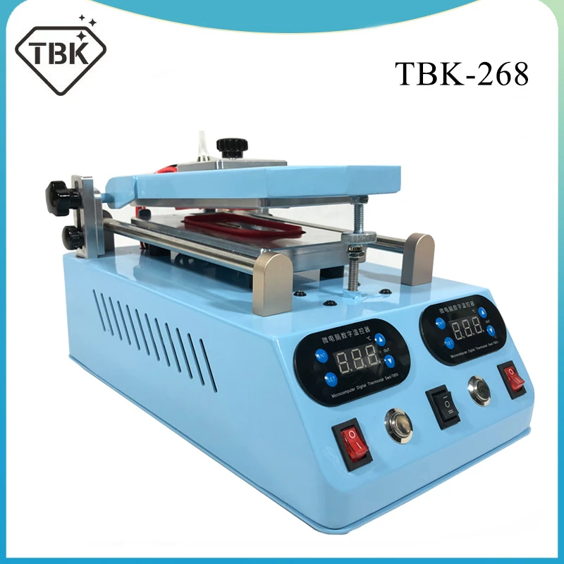 

TBK-268 Automatic Lcd Screen Separator Machine for Samsung Middle Frame Heating Separate for Flat and edge screen glass
