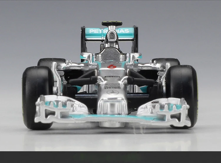 1:43 Масштаб мини металлический F1 автомобиль Formulaa 1 модель Benz гоночный автомобиль симулятор W05/W07 сплав игрушечный автомобиль литья под давлением Коллекция/модель/детский подарок