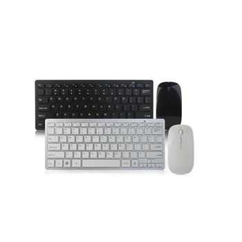 

Luxury Compact Convenient Ultra Thin Ergonomic 2.4GHz Wireless Keyboard Mouse Combo Set Suitable for PC Laptop Computer