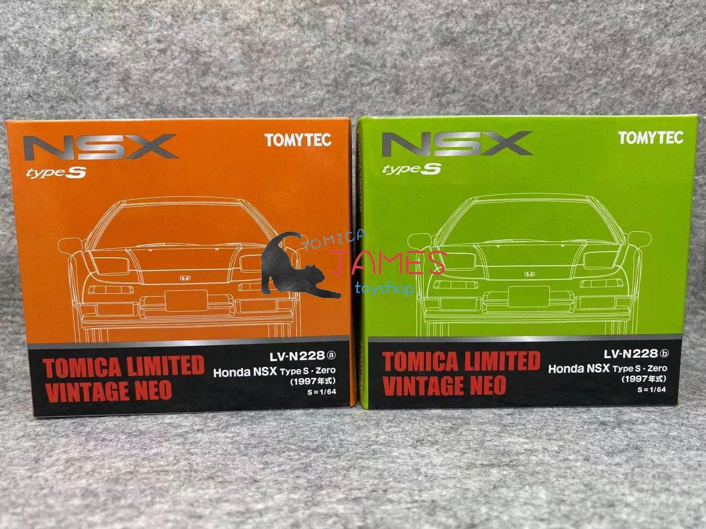 tomytec-tomy-1-64-tlv-lv-n228a-b-honda-nsx-type-s-zero-collezione-di-modelli-di-auto-in-lega-pressofusa