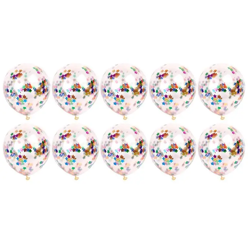 10pcs 12inch 1 Набор воздушные шары на день рождения DIY вечерние украшения Воздушные шары стол опорный стержень - Цвет: 10pcs 12inch