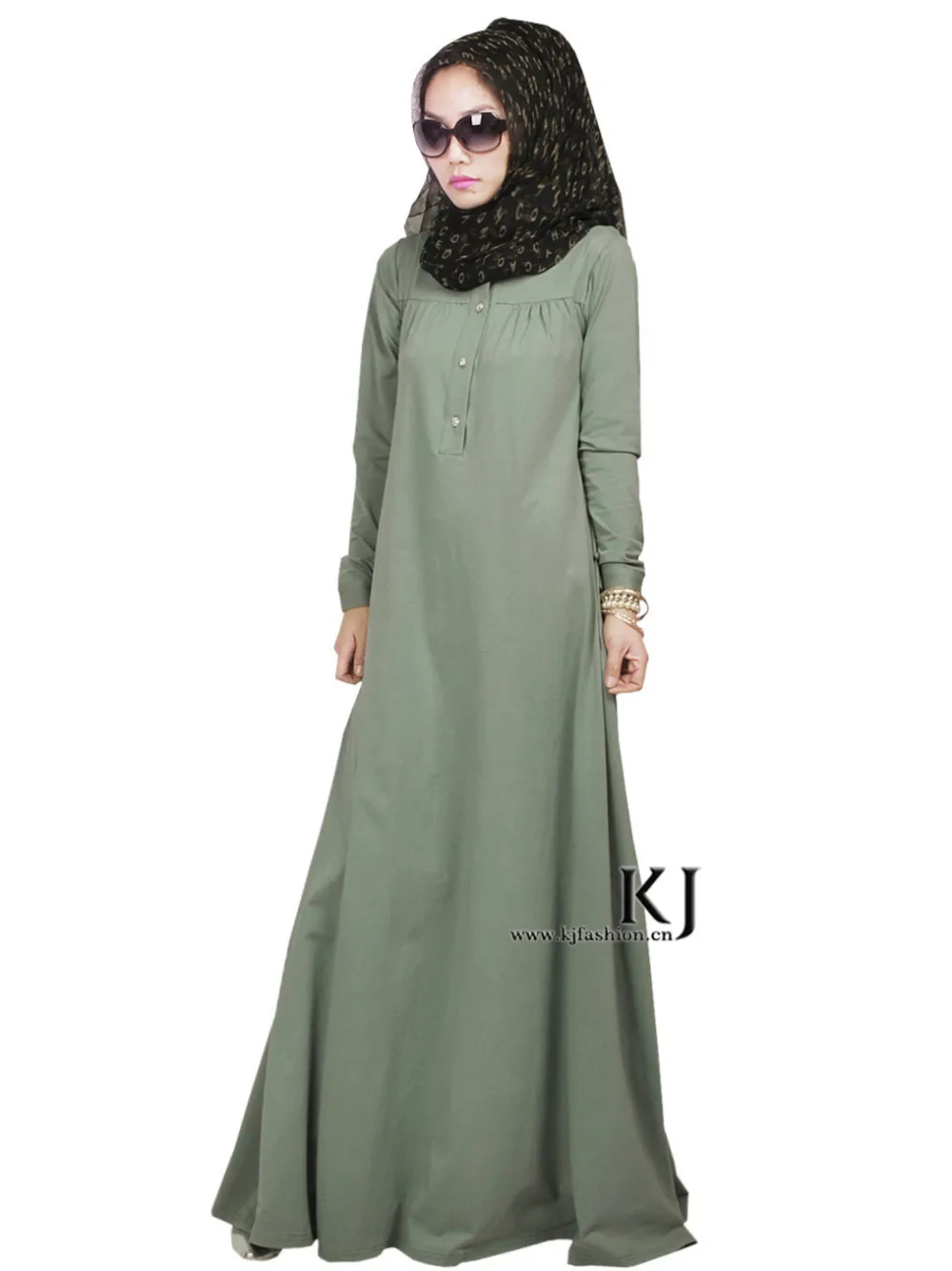 Новинка abayas Дубай мусульманский хиджаб платье 95% хлопок+ 5% лайкра ткань Халат musulmane размера плюс мусульманская одежда 0201