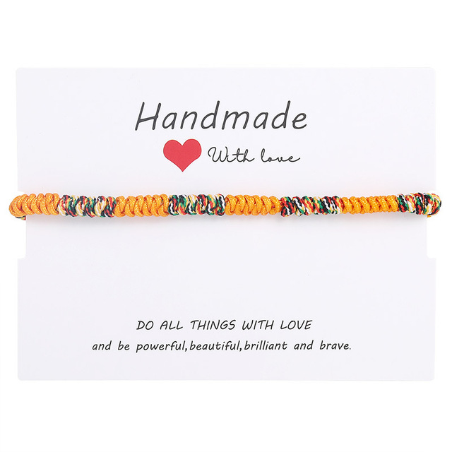 Lucky Evil Eye Bracelets For Women 6pcs/set Handmade Braided Red Black Rope 7 Knots Lucky Jewelry Friendship Bracelets