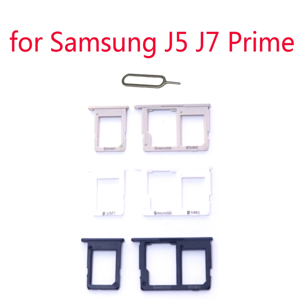 For Samsung Galaxy J5 Prime G570 G570f J7 Prime G610 G610f Original Phone  Housing New Sim Tray Slot Micro Sd Card Tray Holder - Sim Cards Adapters -  AliExpress