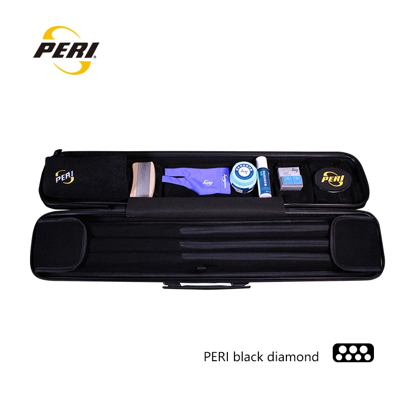 Чехол для PERI Pool Cue из водонепроницаемого поликарбоната 1/2 чехол для переноски высокого качества чехол для переноски профессиональные аксессуары Billiar