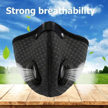 

Washable Reusable Mask Dust-Proof Face Mask Cover Anti-fog PM2.5 Face Cover Outdoor Mask Mouth Cover Respirator Face Protection