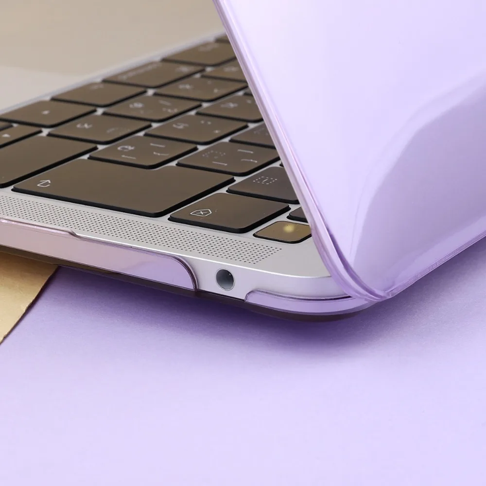 Кристальный Жесткий Чехол для ноутбука Apple Macbook 11 12 13 15 дюймов Air Pro retina с/без сенсорной панели A1932/A1990/A2159