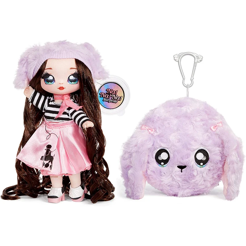 Original MGA Entertainment Na! Na! Na! Surprise 2-in-1 Fashion Doll and Plush Purse Series 3 Surprise gift for children LOL DOLL