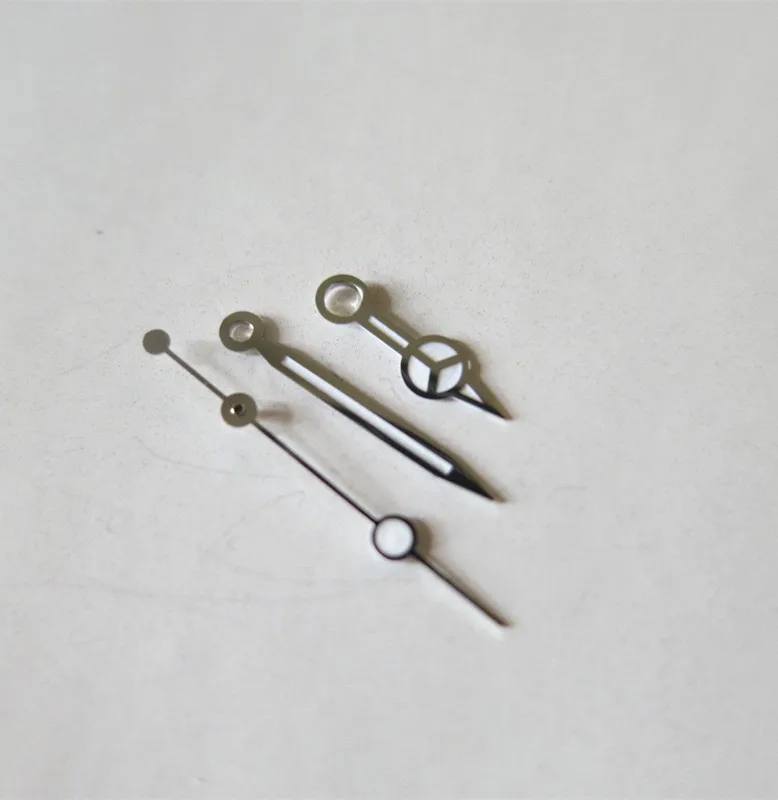 

New Mercedes Silver Plated Watch Hands Kit Compatible With ETA 2824 Tudor Submariner