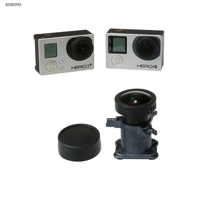 150 Degree Wide Angle Camera Lens Repair Replace Replacement lens Mounting For Gopro Hero 4 3 3+ Action Camera Accessories (1)