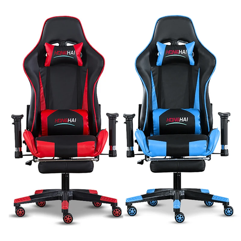 

Lifting Armrest Gaming Chair Home Office Chair Rotating Seat Internet Cafe Gaming Chair