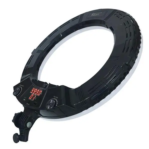 Yidoblo AX-480DII Bluetooth приложение управление кольцо лампа 2800 K-9900 K камера фото/Студия/телефон 1" 240 шт светодиодный кольцевой светильник светодиодный светильник - Цвет: Золотой