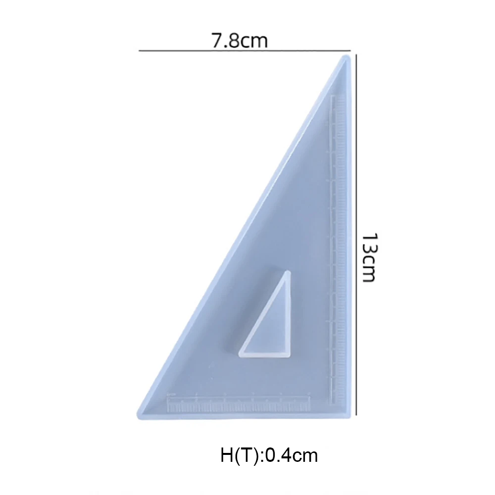 Silicone Protractor Ruler Mold for DIY Jewelry Making