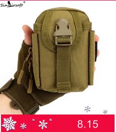 SINAIRSOFT тактическая сумка Molle сумка для гаджета поясная сумка с ячейкой для Iphone7 Военная Спортивная Охота LY0011