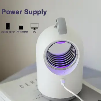 

1pcs Photocatalyst USB mosquito control lamp household inhalation mosquito killer mute indoor mosquito repellent lamp