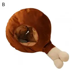Poupée en peluche douce, mignon, patte de poulet, pain, boulettes, chignon, couvre chef, chapeau, jouet de couchage, 2022 