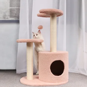 

Cat Climbing Frame Cat Climbing Frame Cat Tree Pet Cat Litter Cat Toy Sisal Cat Jumping Platform Cat Tower Cat Tree House